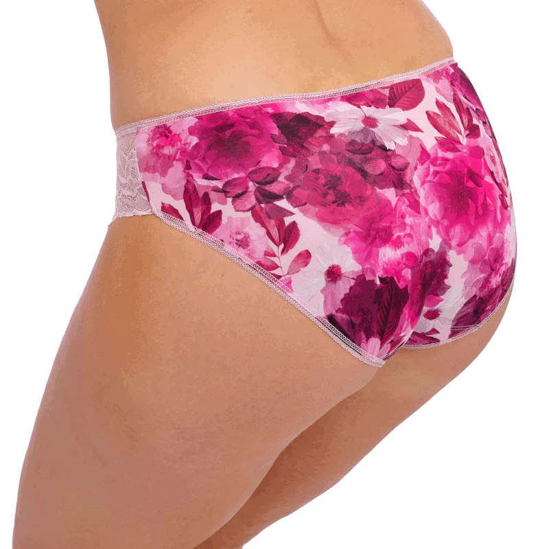 Pippa Brief Panty Floral Print Raspberry Ripple - Fantasie - Image 2