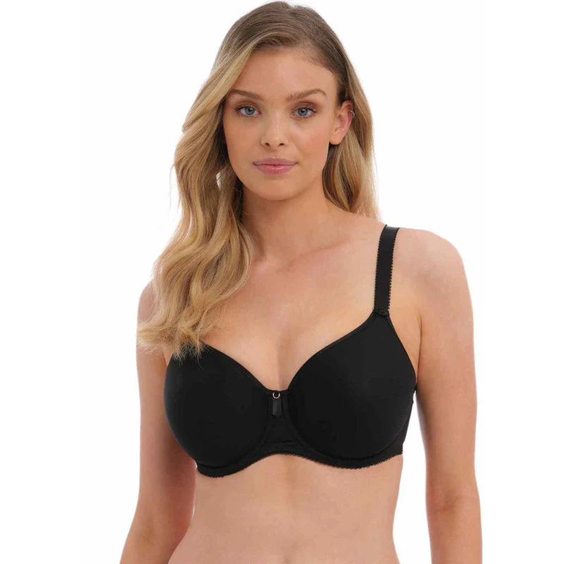 Rebecca Essentials Moulded Spacer Bra Black - Fantasie - Image 2