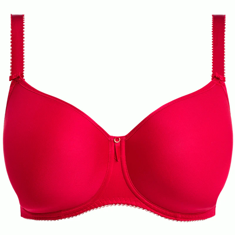 Rebecca Essentials Moulded Spacer Bra Red - Fantasie