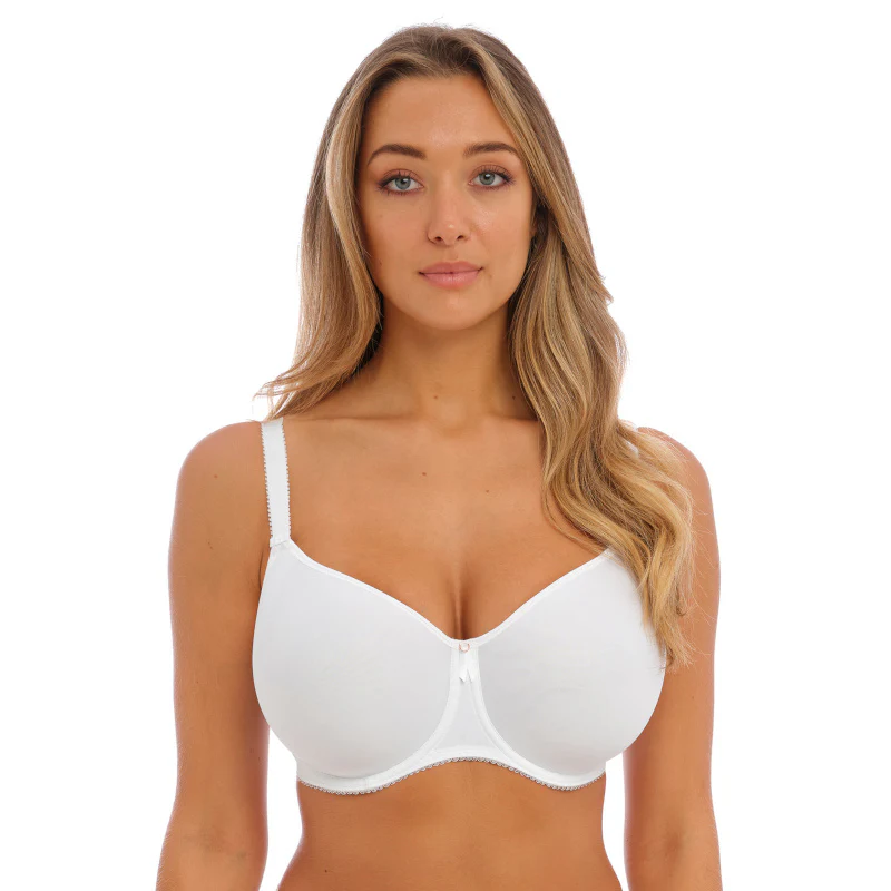 Rebecca Essentials Moulded Spacer Bra White - Fantasie - Image 2