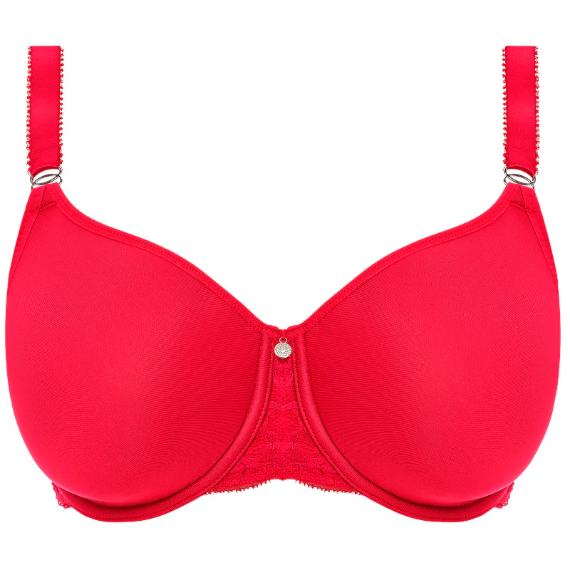 Reflect Moulded Spacer Full Cup Bra Red - Fantasie