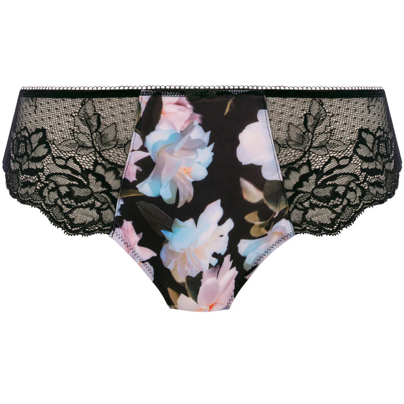 Rhiannon Brief Panty Midnight Rose Print - Fantasie
