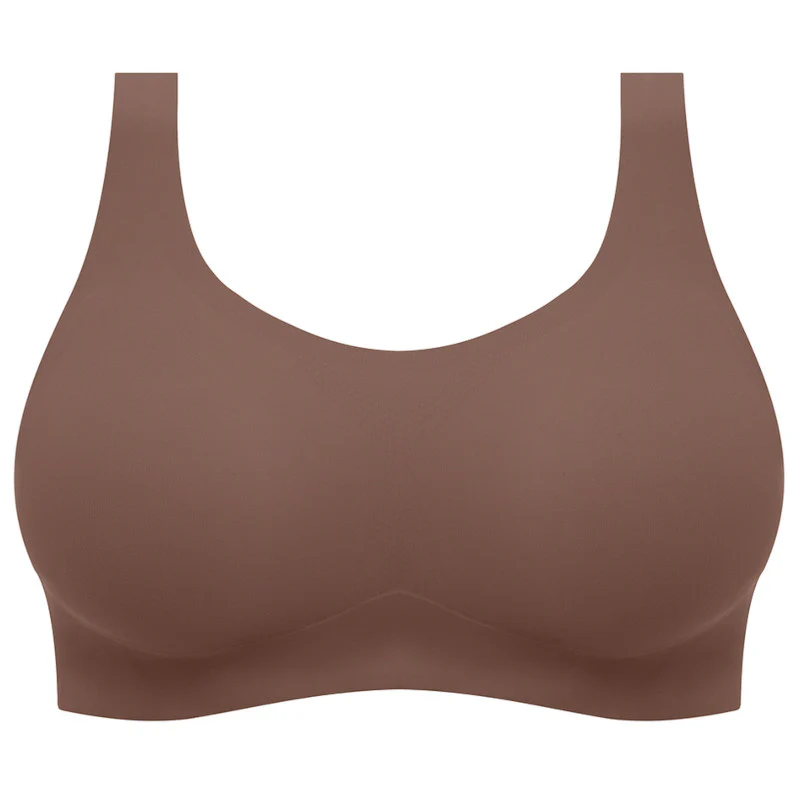 Smoothease Bralette Coffee Roast Brown - Fantasie