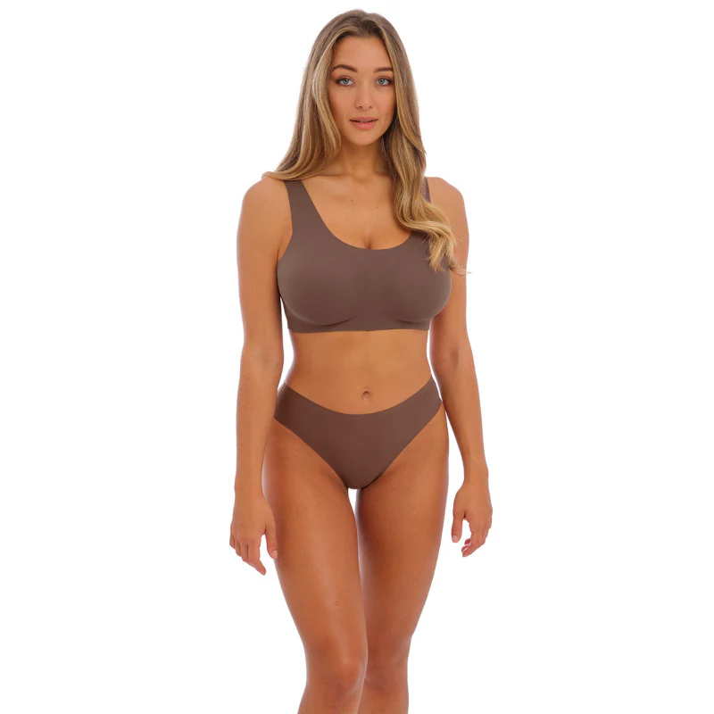 Smoothease Bralette Coffee Roast Brown - Fantasie - Image 2