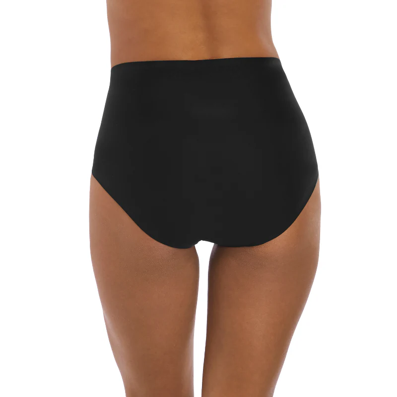 Smoothease Seamless No VPL Stretch Full Brief Black - Fantasie - Image 2