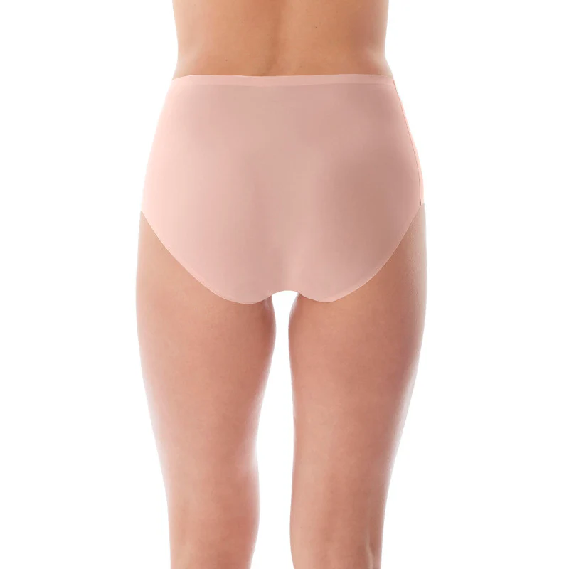 Smoothease Seamless No VPL Stretch Full Brief Blush Pink - Fantasie - Image 2