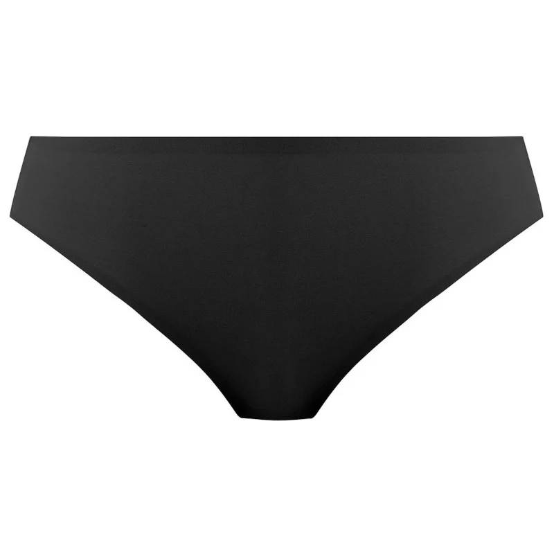Smoothease Seamless Invisible Stretch Thong Black - Fantasie
