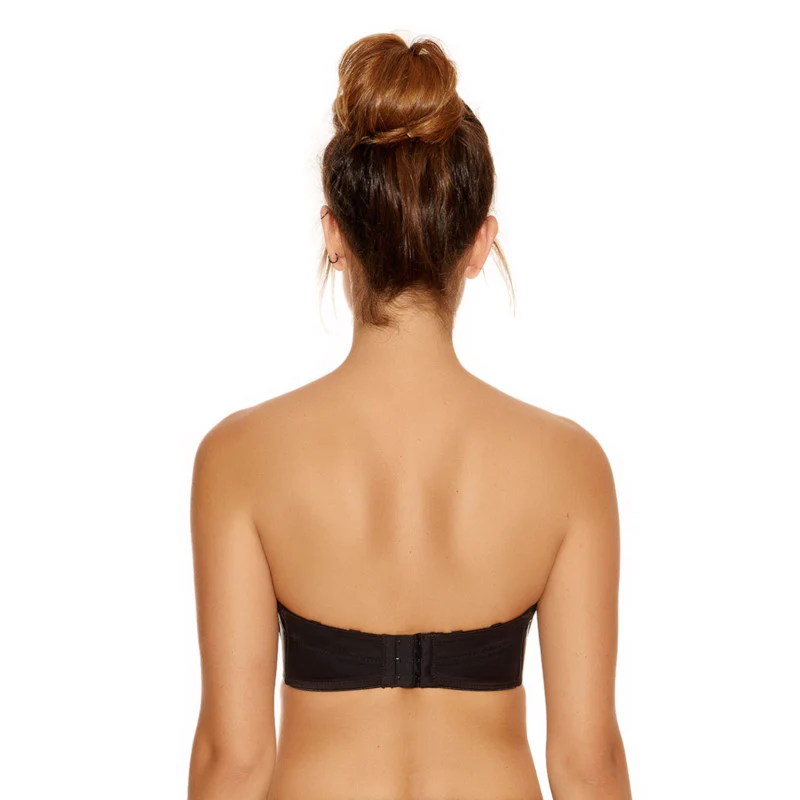 Smoothing Moulded Strapless Bra Black - Fantasie - Image 2