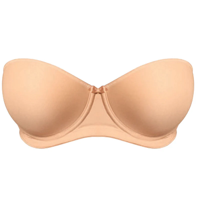 Smoothing Moulded Strapless Bra Nude - Fantasie