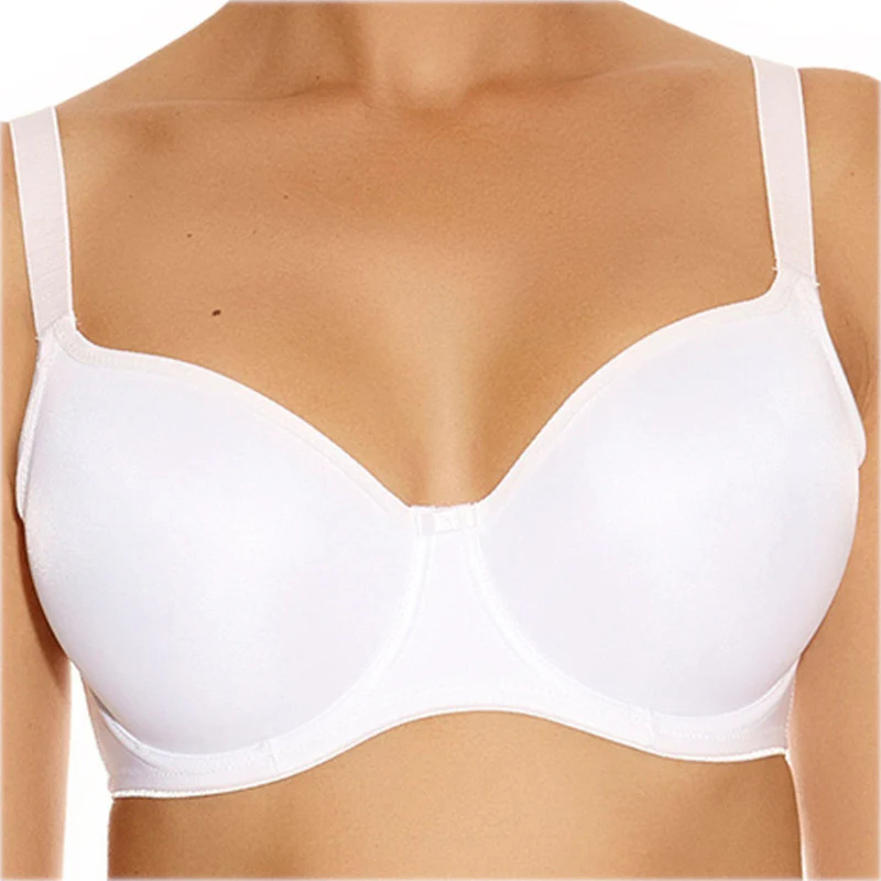 Smoothing Seamless Balcony Bra White - Fantasie