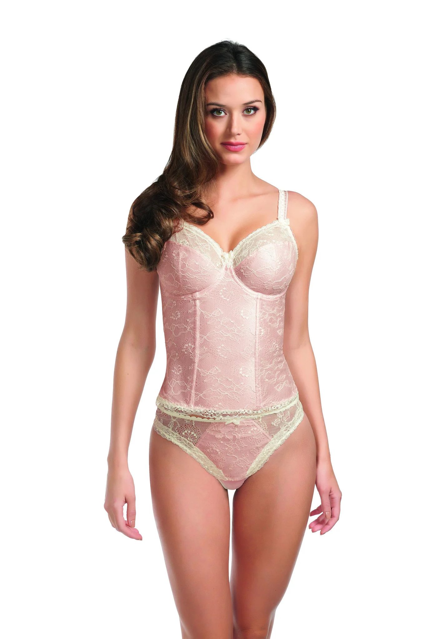 Susanna Petal Pink Basque - Fantasie - Image 2