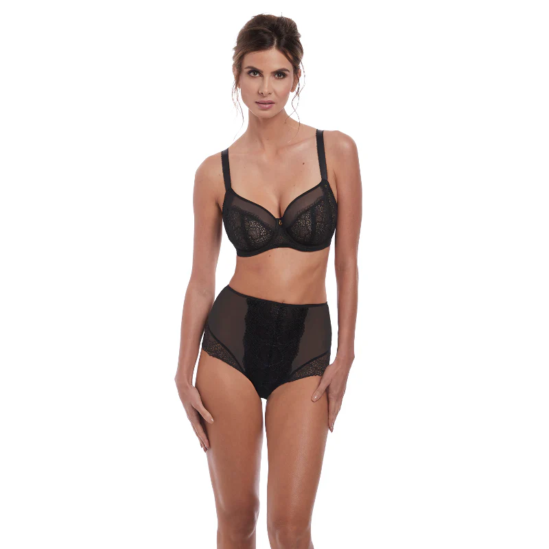 Twilight Black Side Support Bra - Fantasie - Image 2