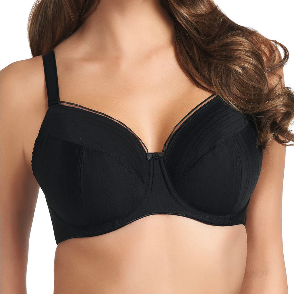 Serene Black Full Cup Bra - Fantasie