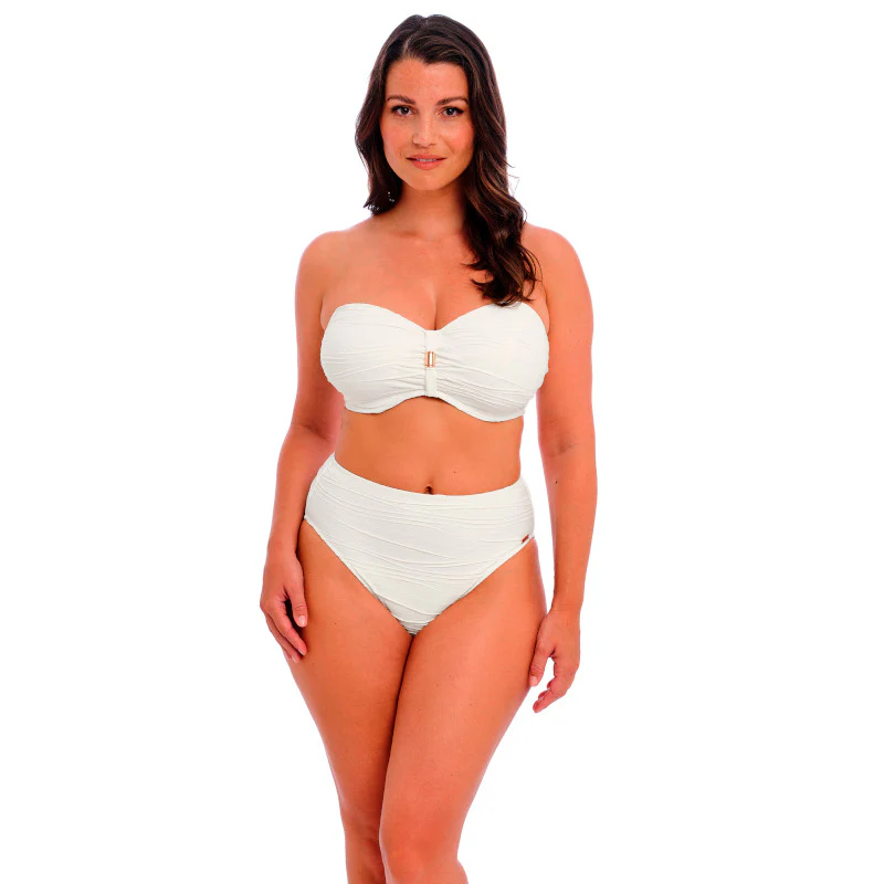 Beach Waves Bandeau Bikini Top Linen - Fantasie Swim - Image 2