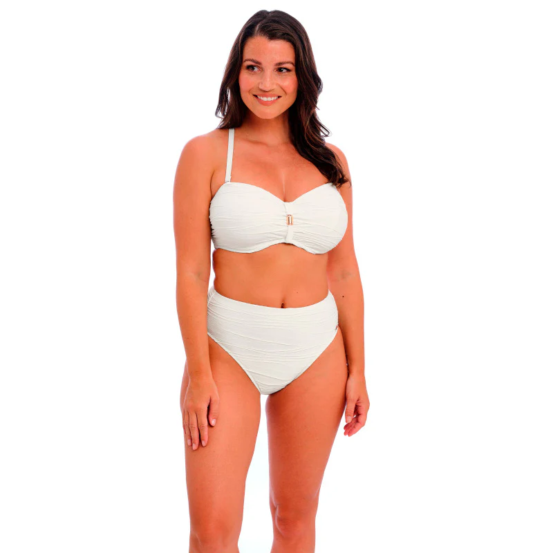 Beach Waves Bandeau Bikini Top Linen - Fantasie Swim - Image 6