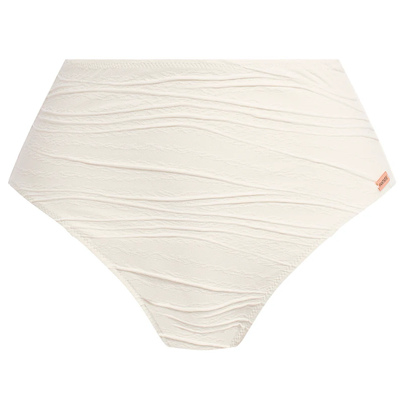 Beach Waves High Waist Bikini Brief Linen - Fantasie Swim