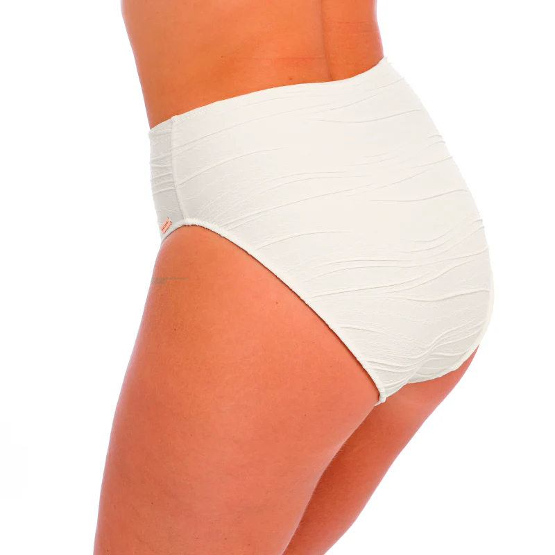 Beach Waves High Waist Bikini Brief Linen - Fantasie Swim - Image 2