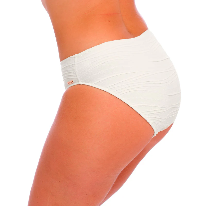 Beach Waves Mid Rise Bikini Brief Linen - Fantasie Swim - Image 2