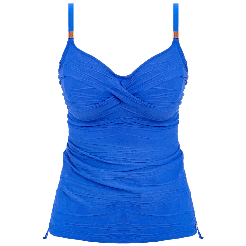 Beach Waves Tankini Top Blue - Fantasie Swim