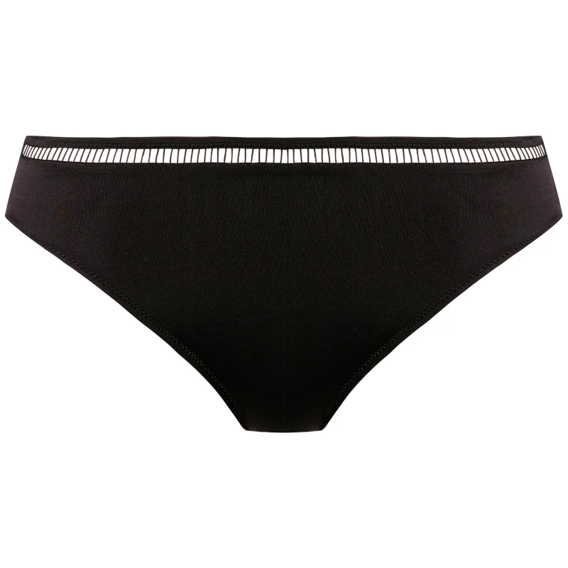 East Hampton Mid Rise Bikini Brief Black - Fantasie Swim