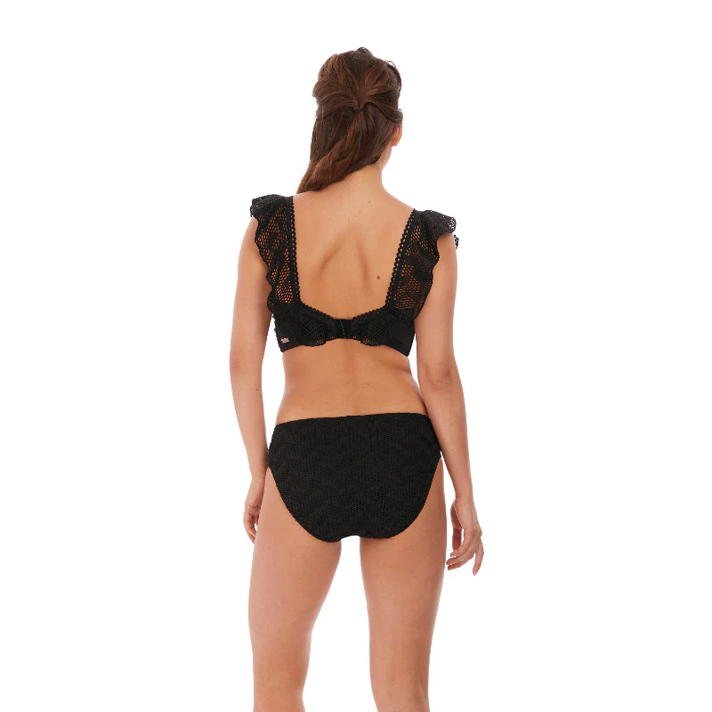 Marseille Black Bardot Bikini Top - Fantasie Swim - Image 9