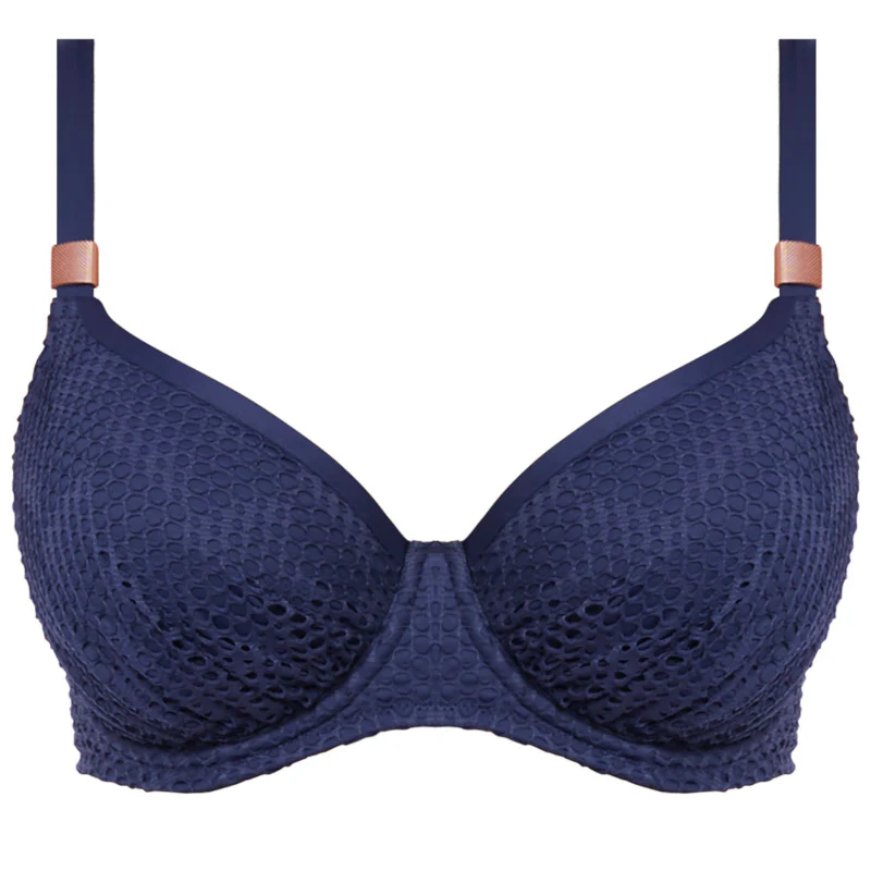Marseille Twilight Blue Full Cup Bikini Top - Fantasie Swim