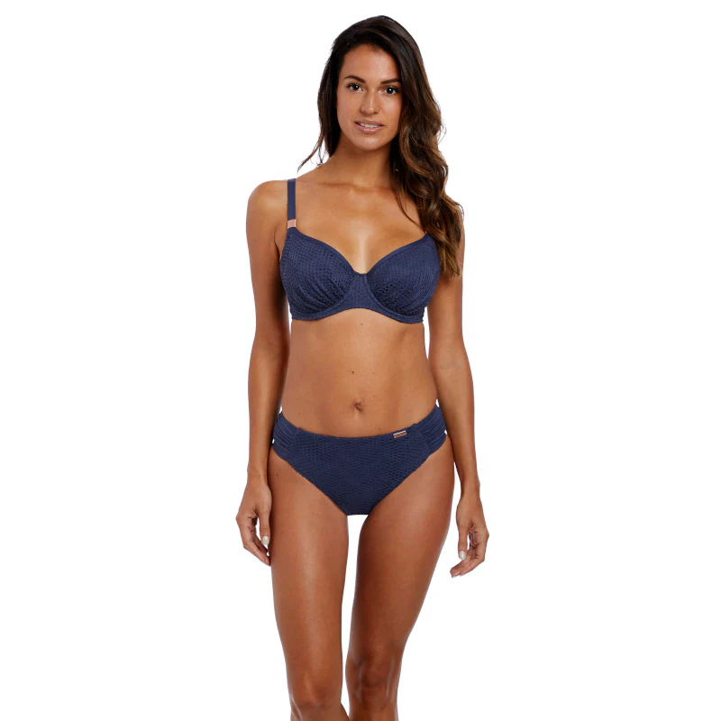 Marseille Twilight Blue Full Cup Bikini Top - Fantasie Swim - Image 2