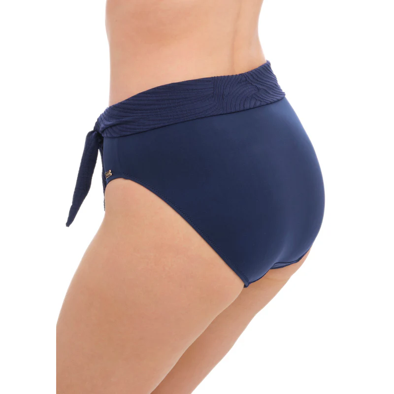 Ottawa High Waist Bikini Brief Ink Blue - Fantasie Swim - Image 2