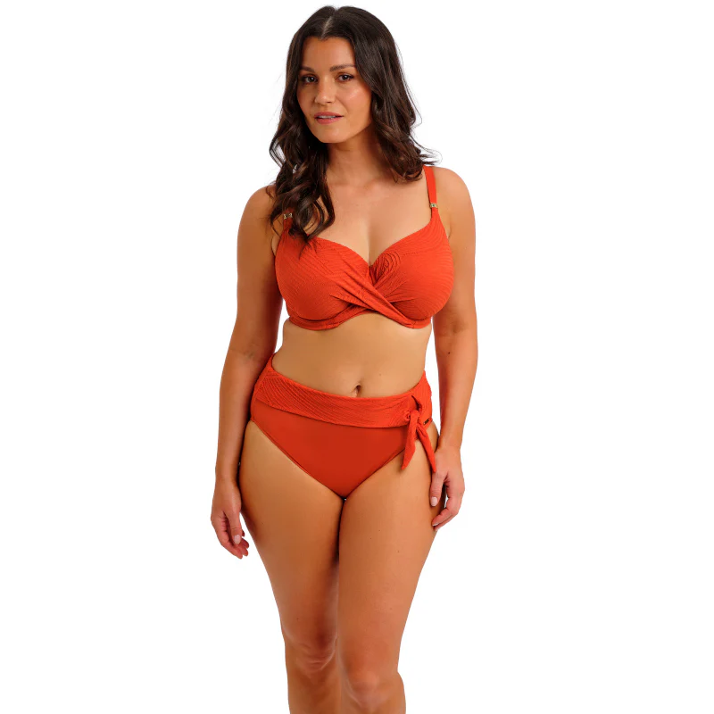Ottawa High Waist Bikini Brief Spiced Pumpkin - Fantasie Swim - Image 3