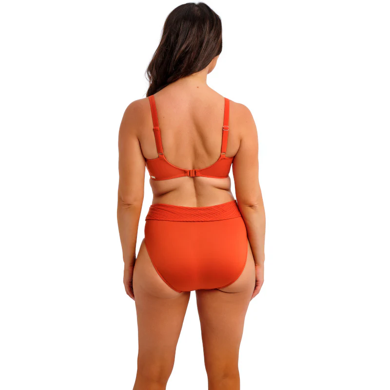 Ottawa High Waist Bikini Brief Spiced Pumpkin - Fantasie Swim - Image 4