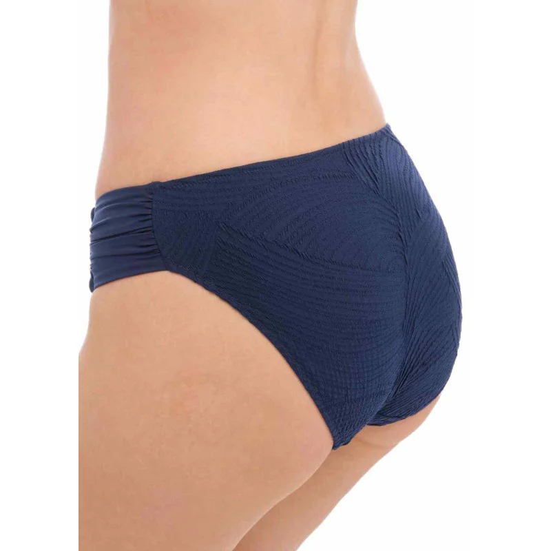 Ottawa Mid Rise Bikini Brief Ink Blue - Fantasie Swim - Image 2