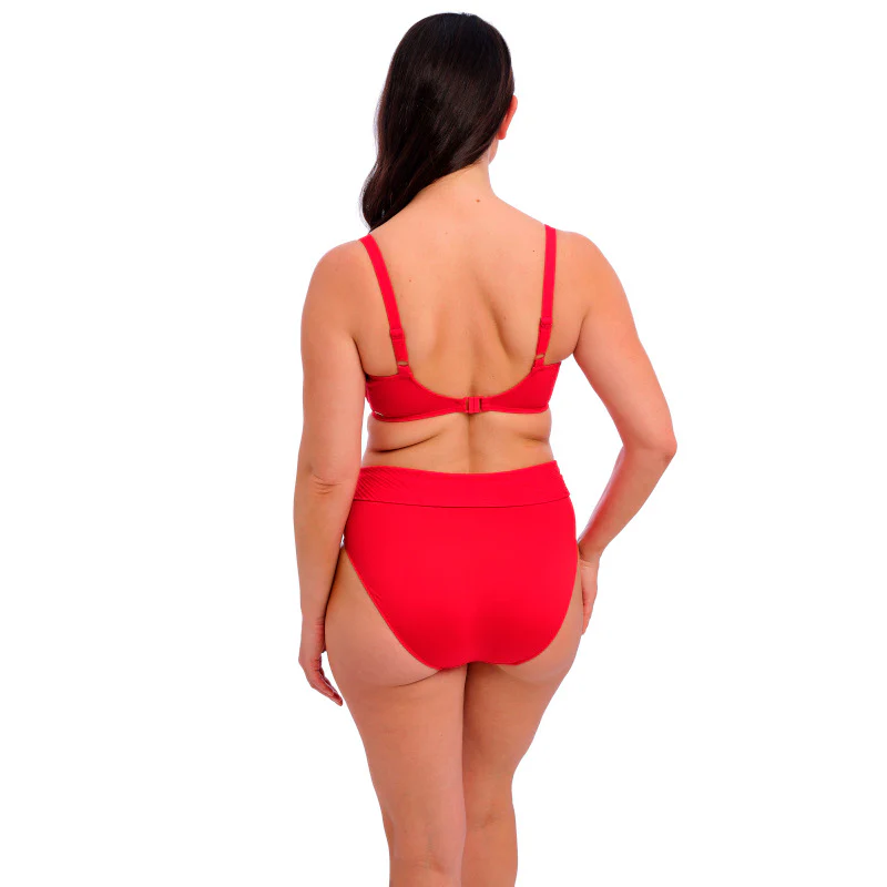 Ottawa Wrap Front Full Cup Bikini Top Red - Fantasie Swim - Image 2