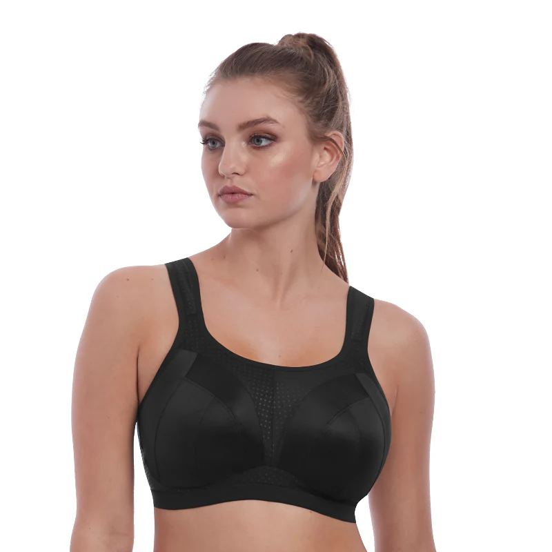 Freya Dynamic Soft Cup Sports Bra Jet Black - Image 2