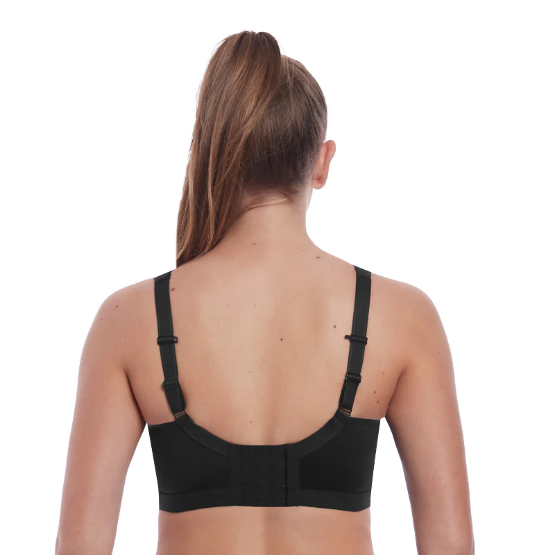 Freya Dynamic Soft Cup Sports Bra Jet Black - Image 3