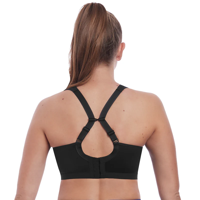 Freya Dynamic Soft Cup Sports Bra Jet Black - Image 4