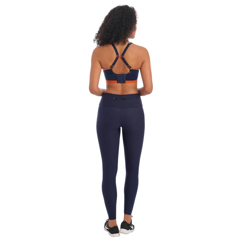 Freya Dynamic Soft Cup Sports Bra Navy Spice Blue - Image 4
