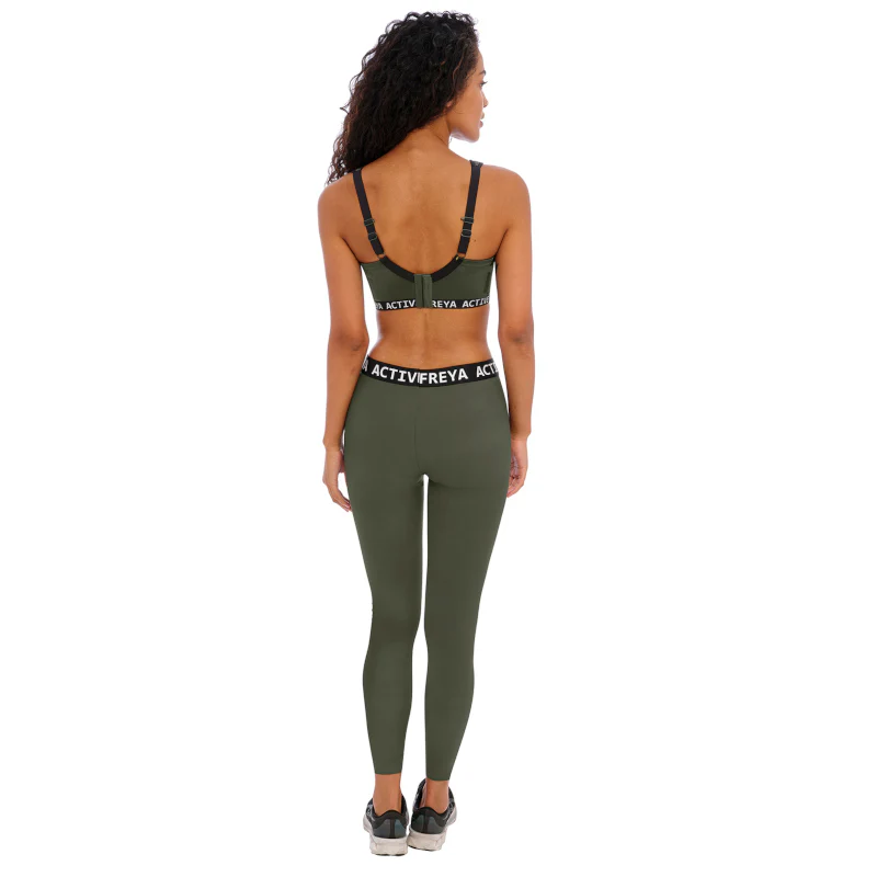 Freya Power Sculpt Exercise Leggings Khaki Green - Image 3