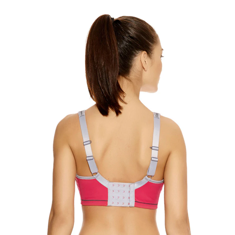 Freya Sonic Moulded Sports Bra Crimson Red - Image 3