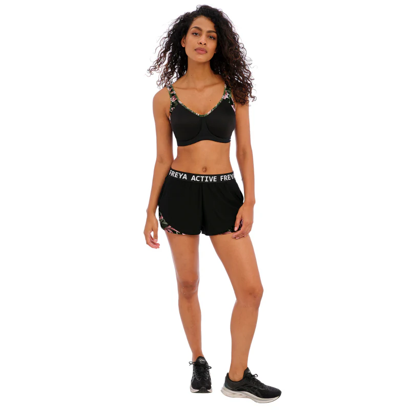 Freya Sonic Moulded Sports Bra Jungle Black - Image 2