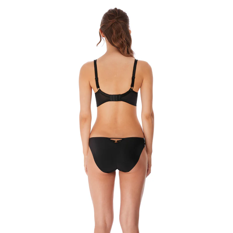 Awakening Moulded Plunge Bra Black - Freya - Image 3