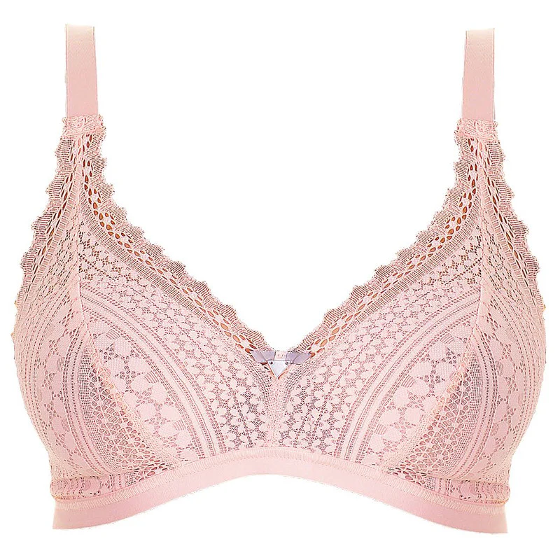 Daisy Lace Blush Pink Bralette - Freya Lingerie