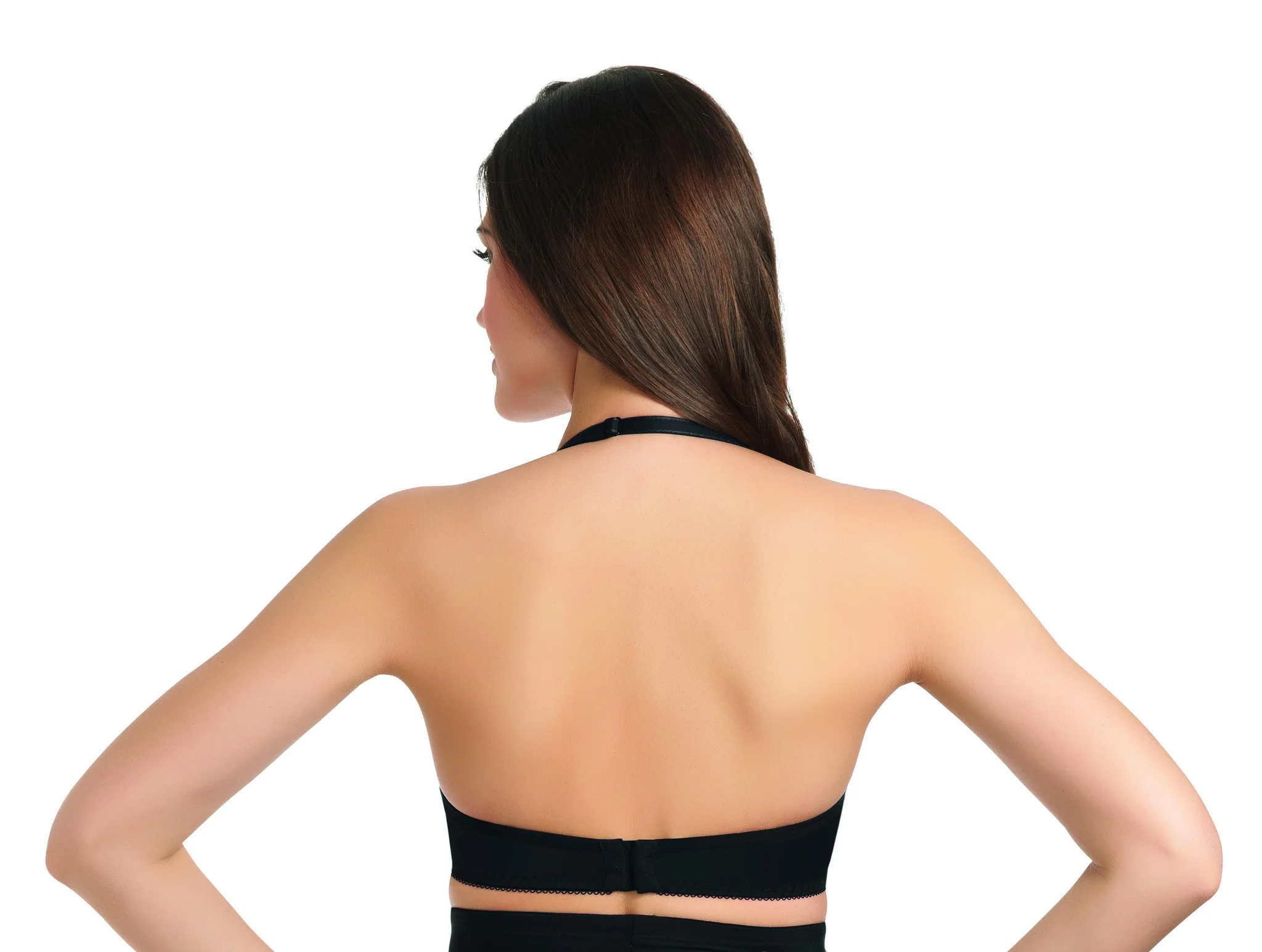 Deco Shape Black Moulded Multiway Bra - Freya - Image 3