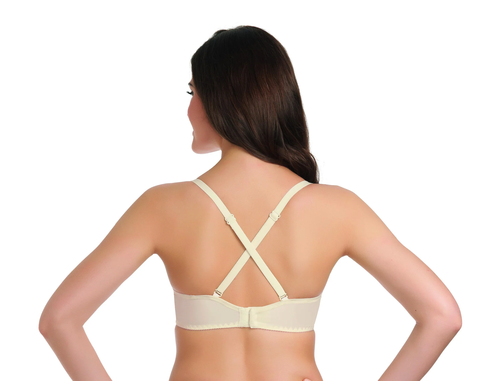 Deco Shape Ivory Moulded Multiway Bra - Freya - Image 2