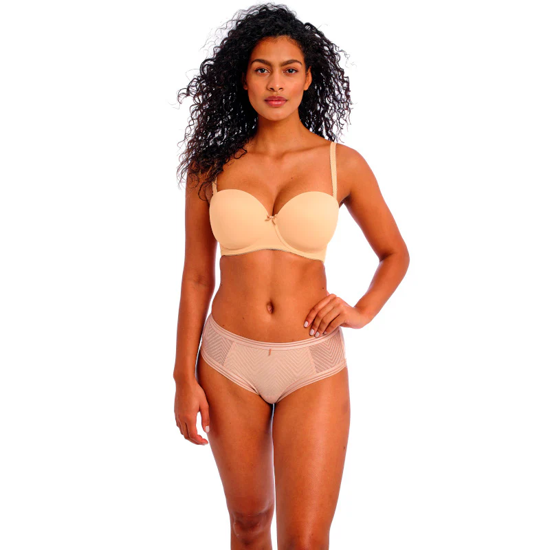 Deco Strapless Moulded Cup Bra Nude - Freya - Image 4