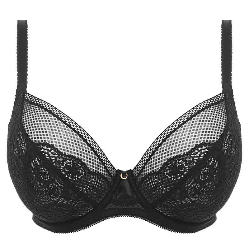 Expression Plunge Bra Black - Freya