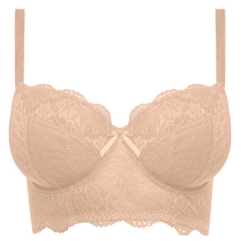 Fancies Longline Bra Natural Beige Nude - Freya