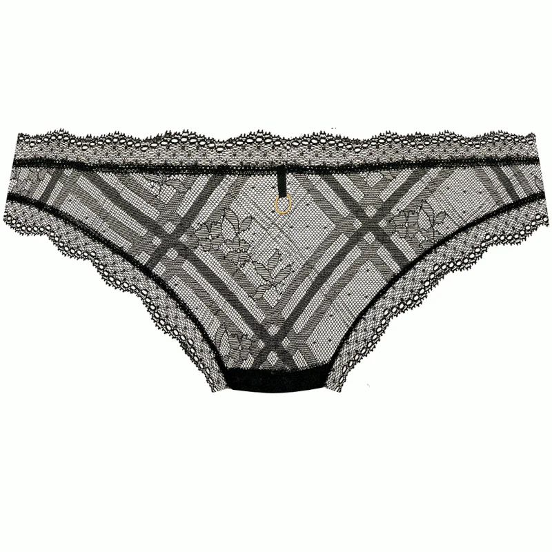 Fatale Brazilian Brief Noir Black - Freya