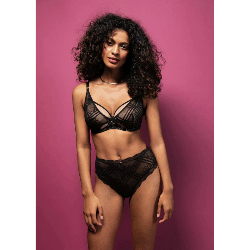 Fatale High Waist Brief Noir Black - Freya - Image 5