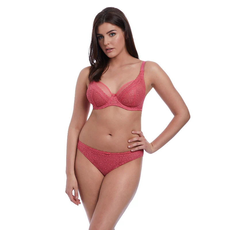 Love Note Rose Pink Brief - Freya - Image 3