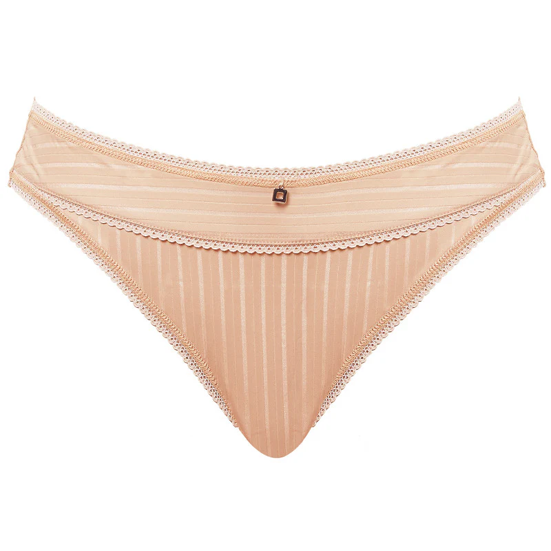 Mode Sand Nude Thong - Freya